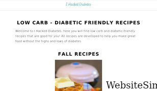 ihackeddiabetes.com Screenshot