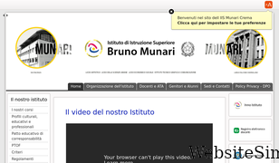 iismunari.edu.it Screenshot