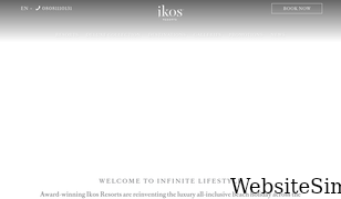 ikosresorts.com Screenshot
