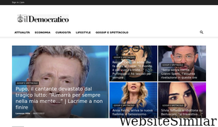 ildemocratico.com Screenshot