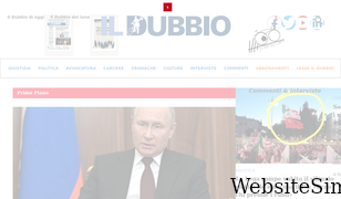 ildubbio.news Screenshot