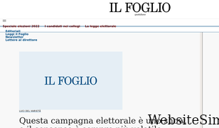 ilfoglio.it Screenshot
