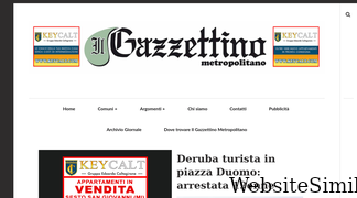 ilgazzettinometropolitano.it Screenshot