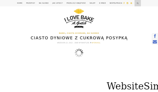 ilovebake.pl Screenshot