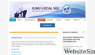 ilwu502.ca Screenshot