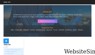 imdb-api.com Screenshot