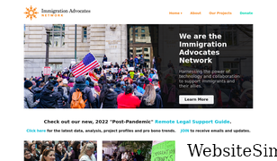 immigrationadvocates.org Screenshot