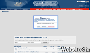 immigrationboards.com Screenshot