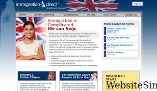 immigrationdirect.co.uk Screenshot