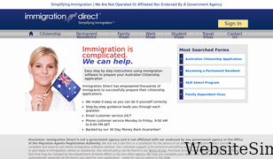 immigrationdirect.com.au Screenshot