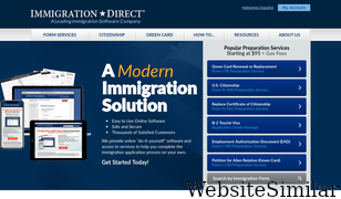 immigrationdirect.com Screenshot