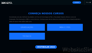 impacta.edu.br Screenshot