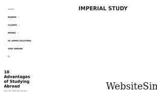 imperialstudy.com Screenshot