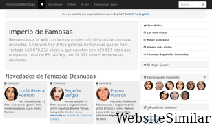 imperiodefamosas.com Screenshot