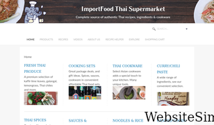 importfood.com Screenshot