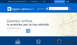 impresainungiorno.gov.it Screenshot