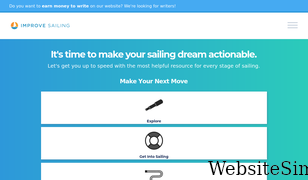 improvesailing.com Screenshot