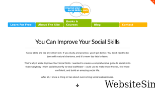 improveyoursocialskills.com Screenshot