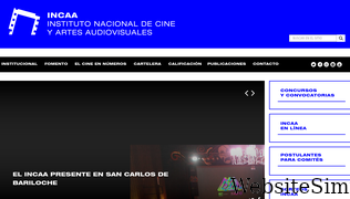 incaa.gov.ar Screenshot