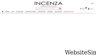 incenza.com Screenshot