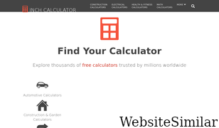 inchcalculator.com Screenshot