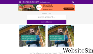 inchesmm.com Screenshot