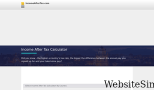 incomeaftertax.com Screenshot