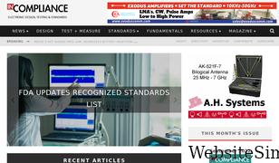 incompliancemag.com Screenshot