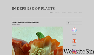 indefenseofplants.com Screenshot