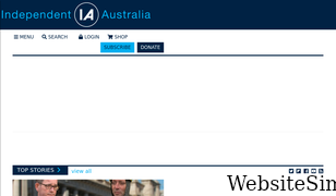 independentaustralia.net Screenshot