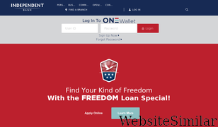 independentbank.com Screenshot