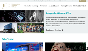independentcinemaoffice.org.uk Screenshot