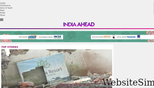 indiaaheadnews.com Screenshot