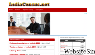 indiacensus.net Screenshot
