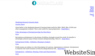indiaclass.com Screenshot