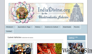 indiadivine.org Screenshot