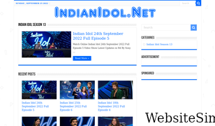indianidol.net Screenshot