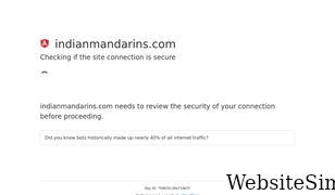 indianmandarins.com Screenshot