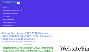 indianrailwayrecruitment.in Screenshot