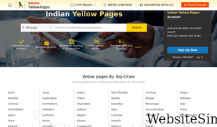 indianyellowpages.com Screenshot