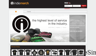 indiemerch.com Screenshot