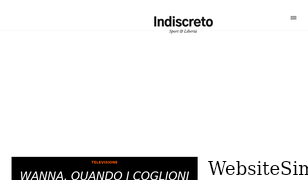 indiscreto.info Screenshot