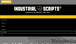 industrialscripts.com Screenshot