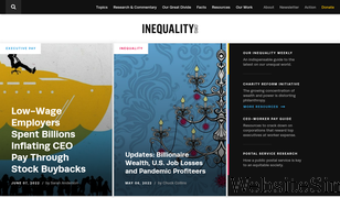 inequality.org Screenshot
