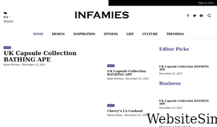 infamies.com Screenshot