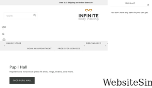 infinitebody.com Screenshot