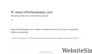 infinitesweeps.com Screenshot