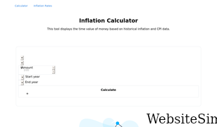 inflationtool.com Screenshot