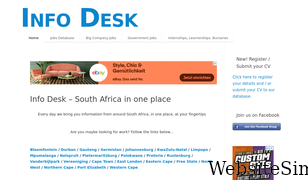 info-desk.co.za Screenshot