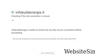 infobuildenergia.it Screenshot